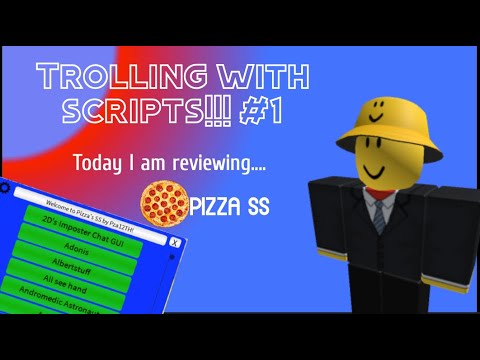 Trolling at a script testing place on ROBLOX - YouTube