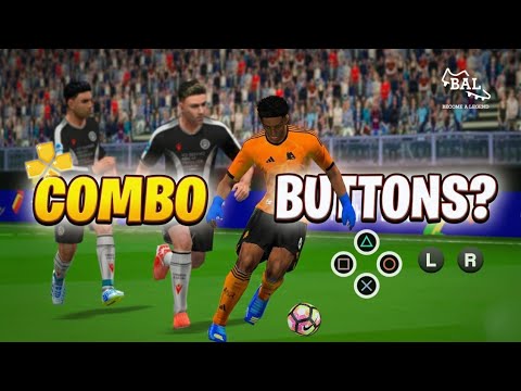 Combo Buttons And How To Make Them On Football PSP (BEGINNER FRIENDLY)