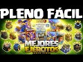 🚨 MEJORES EJÉRCITOS TERRESTRES por AYUNTAMIENTO (TH8-TH18): PLENOS FÁCILES en Clash of Clans