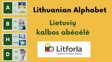 Lietuvių kalbos abėcėlė / LITHUANIAN language ALPHABET