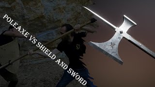 Ultimate Weapon Face-Off: Poleaxe vs. Sword & Shield - Medieval Combat Showdown! ⚔️🛡️