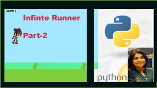 Infinte Runner Game Part 2||Coding for Kids||Python for Kids||School Coding.