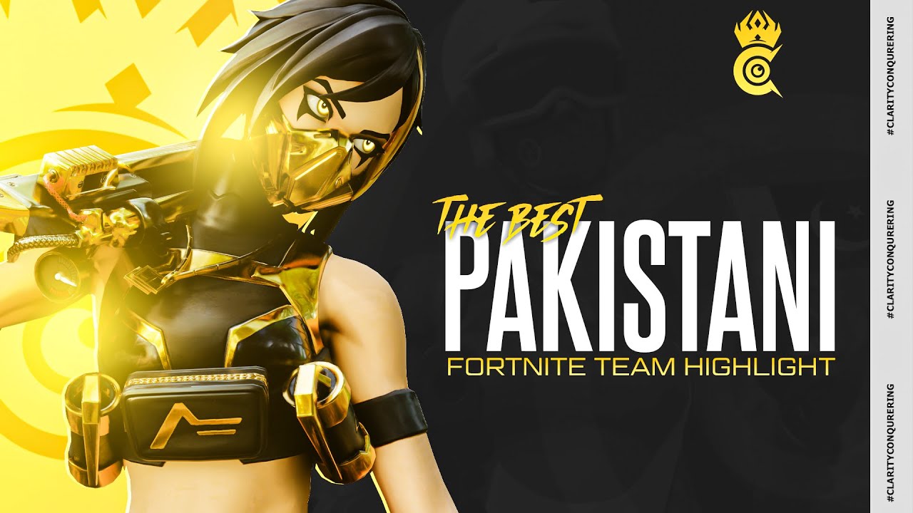 The BEST Pakistani Fortnite Team Highlight #1