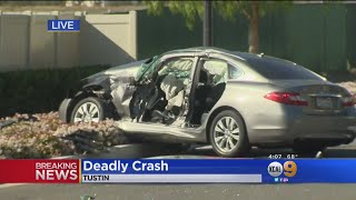 1 Teen Dead, 6 People Hurt In Crash In Tustin