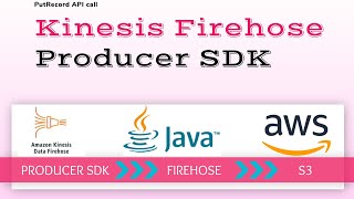 AWS Kinesis Firehose Producer Java Example | Firehose Producer SDK Tutorial | Kinesis Firehose Demo