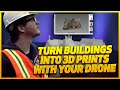 Turn Buildings Into 3D Prints or Video Game Models with a Standard Drone