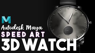 Modeling 3D Wrist Watch - Speed Art