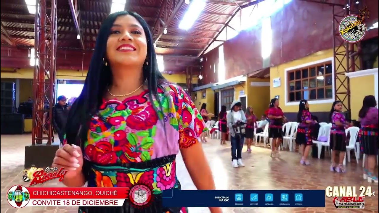 Ultimo Ensayo Del Convite Femenino 18 De Diciembre De Chichicastenango Ameniza Grupo Branly 2025 
