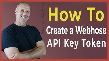 Create Webhose API Key Token - Tappit