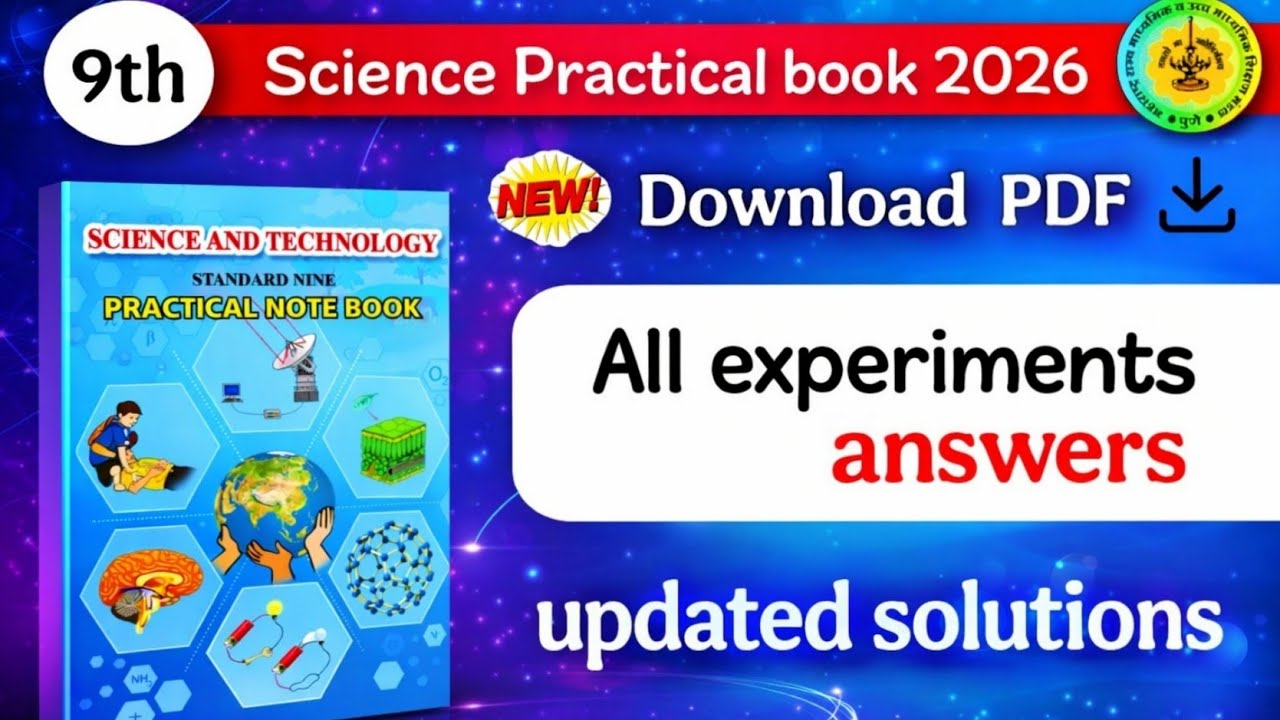 9th science practical book answers - class 9 science practical book ...
