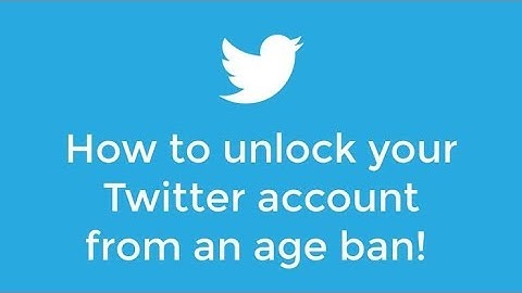 How to unblock Twitter account