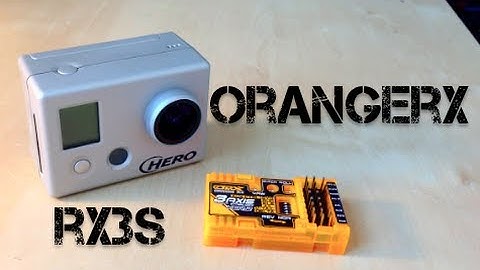 OrangeRx RX3S V2 Stabilizer - Video Stabilization