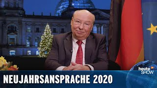 Die ehrliche Neujahrsansprache für 2020 – von Gernot Hassknecht