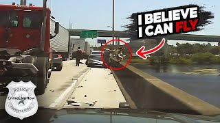 Woman Steals Car, Leads Police on Chase, Jumps into Canal to Escape