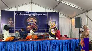 Samarth Raghunandan at Navamantralaya adhikamaasa 2026 organised by Sri Mysore Ramachandrachar