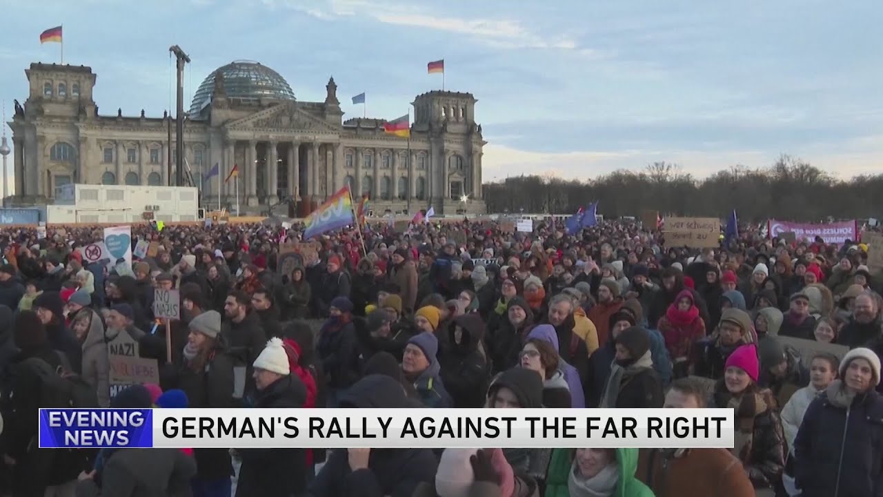 Across Germany, antifar right protests draw hundreds of thousands in