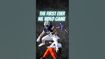 The FIRST EVER College Football Video Game for NIL #cfb #collegefootball #nil