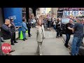 Julianne Moore Leaves Good Morning America In New York City