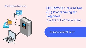 3 Ways to Control a Pump in Structured Text (CODESYS Tutorial)