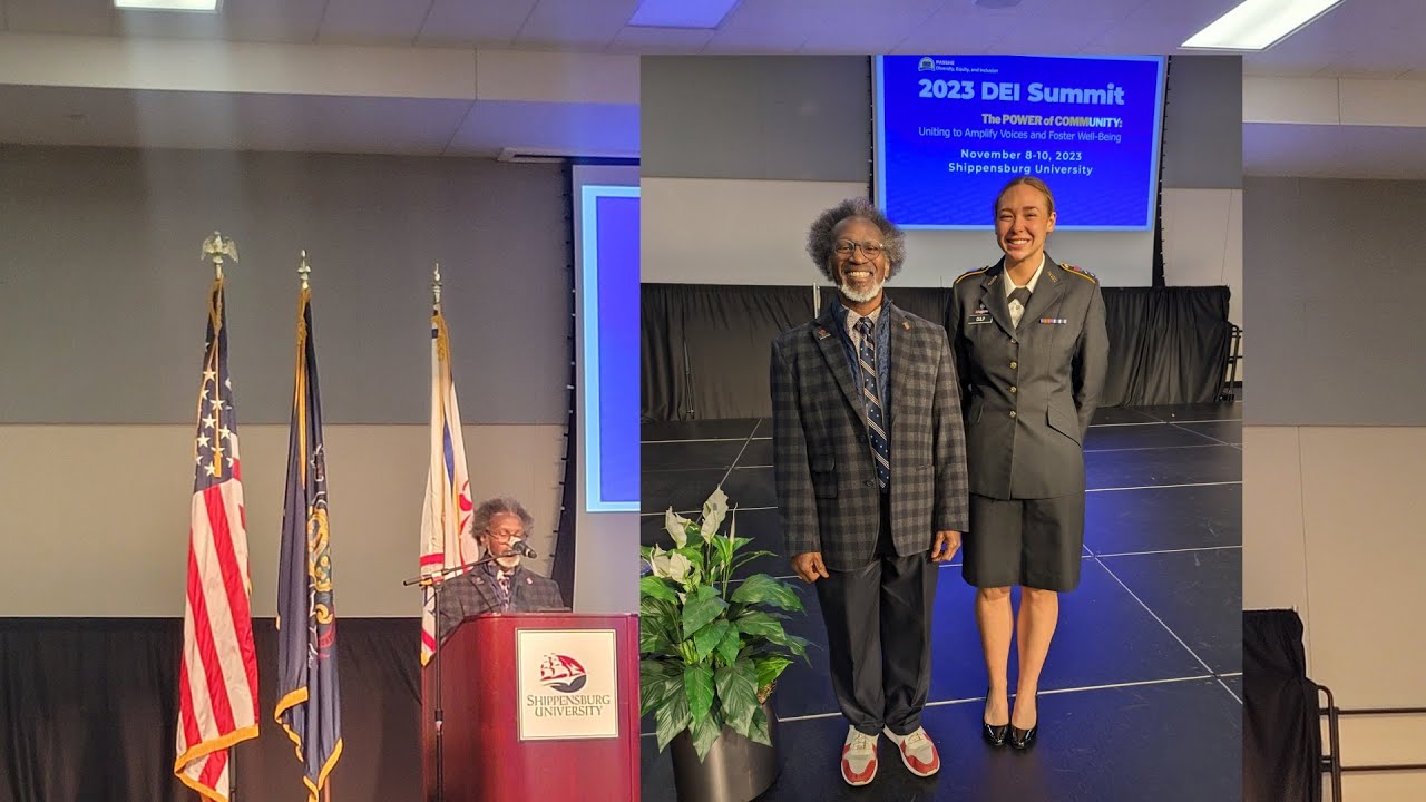 Veterans Day PASSHE 2023 DEI Summit Speech at Shippensburg University