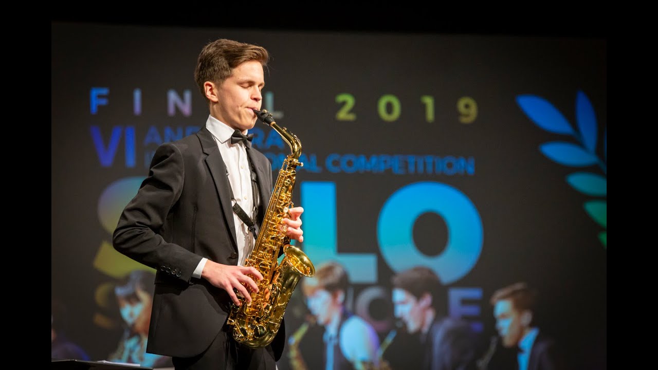 MIKHAIL KAZAKOV FINAL ROUND VI ANDORRA INTERNATIONAL SAXOPHONE