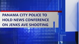 Panama City Police News Conference into deadly shooting incident off Jenks Ave.