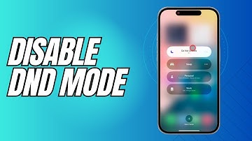 De Niet Storen-modus op de iPhone uitschakelen – Stapsgewijze handleiding