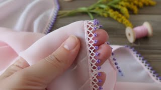 Herkesin Soracağı Oya Modeli Tığ Oyası Yapılışı Anlatımlı