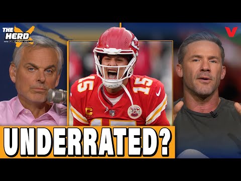 Is Patrick Mahomes UNDERRATED after 3-straight Chiefs Super Bowls? | THE HERD NFL w/ Colin Cowherd