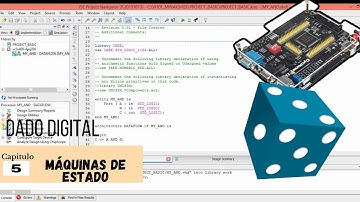 Dado digital con display 7 Segmentos en FPGA - CPLD (verilog).