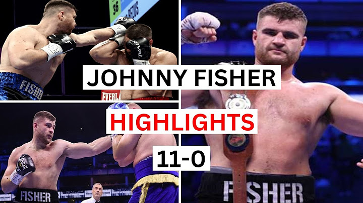 Johnny Fisher (11-0) All Knockouts & Highlights