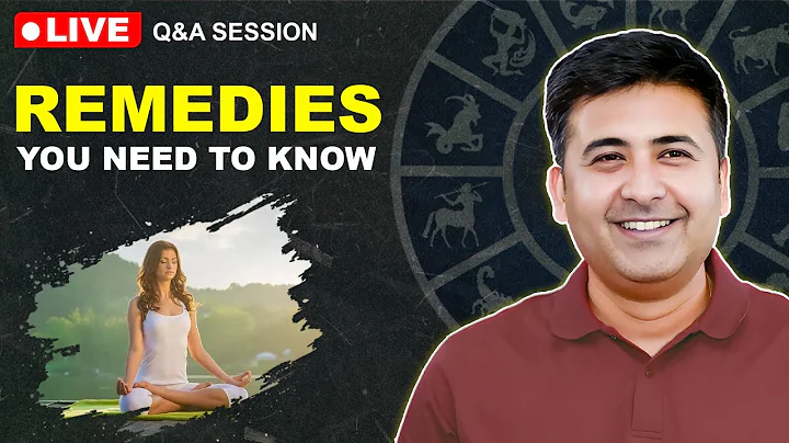 Remedies in Astrology Explained | Live QNA Session | Lunar Astro