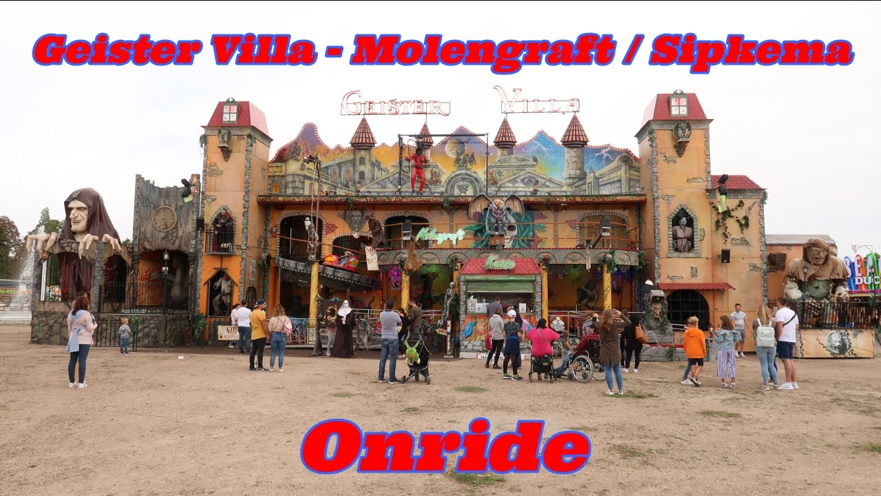 Geister Villa Molengraft / Sipkema Onride Video vom Nibelungenland in Worms 2020