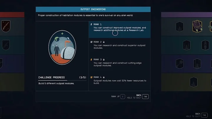 STARFIELD │How to RANK UP Outpost Engineering - Guide 2023