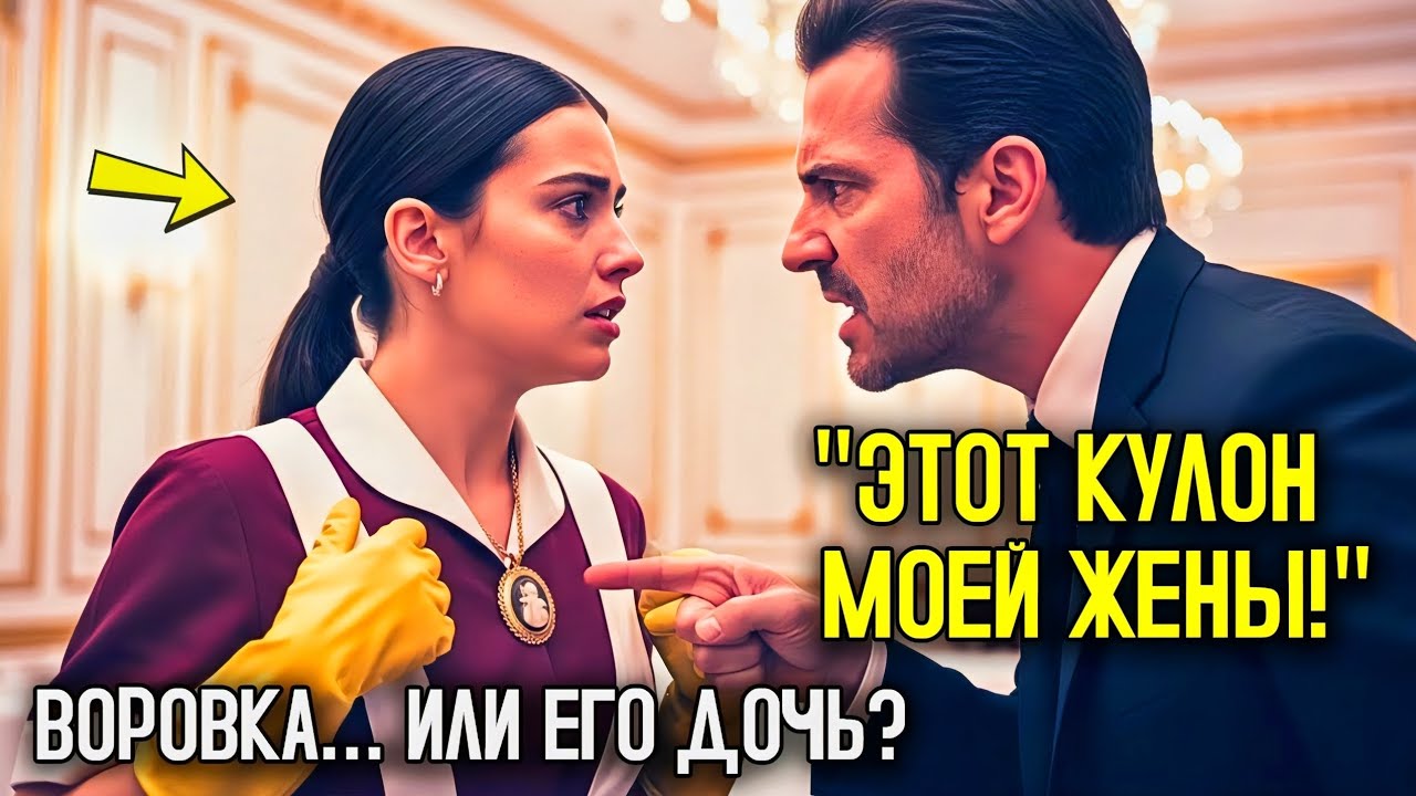 «ЭТО ОЖЕРЕЛЬЕ МОЕЙ ПОКОЙНОЙ ЖЕНЫ!» — закричал магнат… НО ответ уборщицы ОСТАНОВИЛ ВСЕХ 💎😱