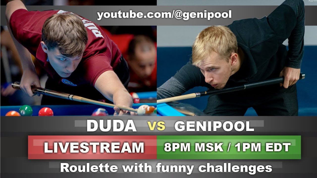 DUDA vs GENIPOOL Roulette with Funny Challenges