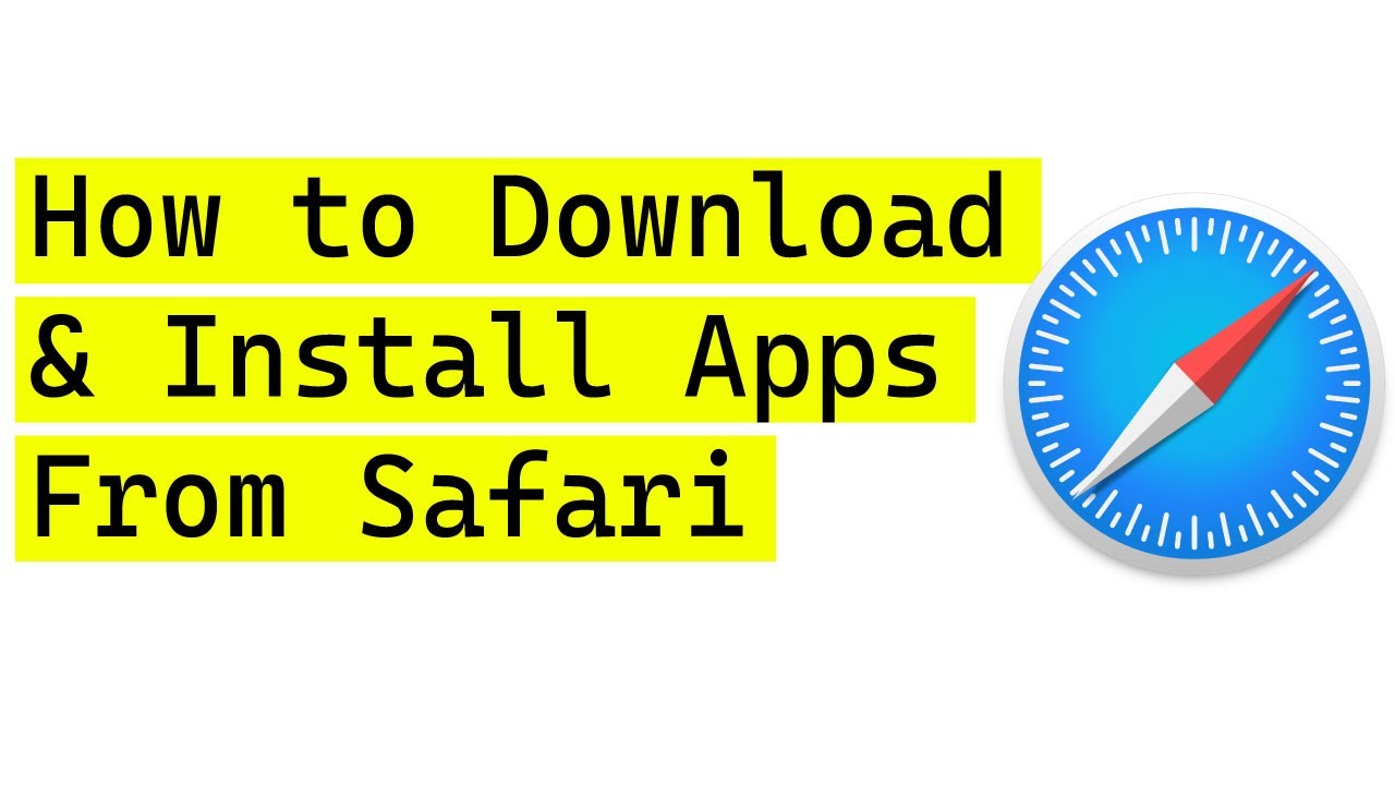 download app from safari on ipad