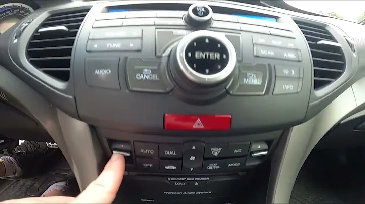 How to Synchronize Airflow in Honda Accord VIII ( 2007 – 2016 ) - Sync Climate Control