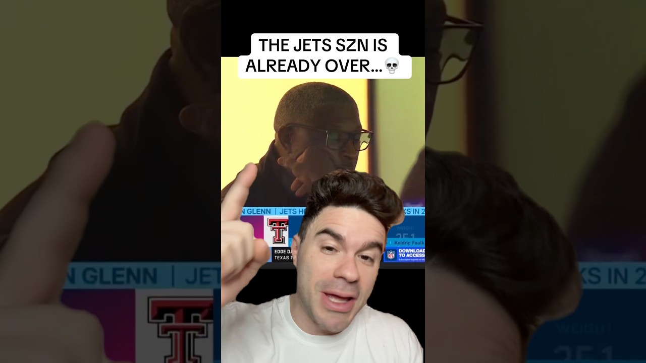 WATCH: Bro is already asleep on the job.💀 #jets #nyjets #nfl #nflnews #nflcombine