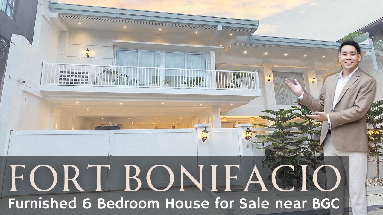 Экскурсия по дому T10 • «Американская атмосфера!» • Меблированный дом с 6 спальнями на продажу не...