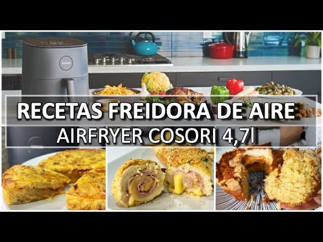 COSORI Freidora de Aire 4,7L, 75-230 °C, Air Fryer con 30+ Recetas