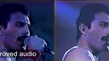 AviSynth Test - Queen Live in Caracs 1981 Clean up v1 Comparison - Now I