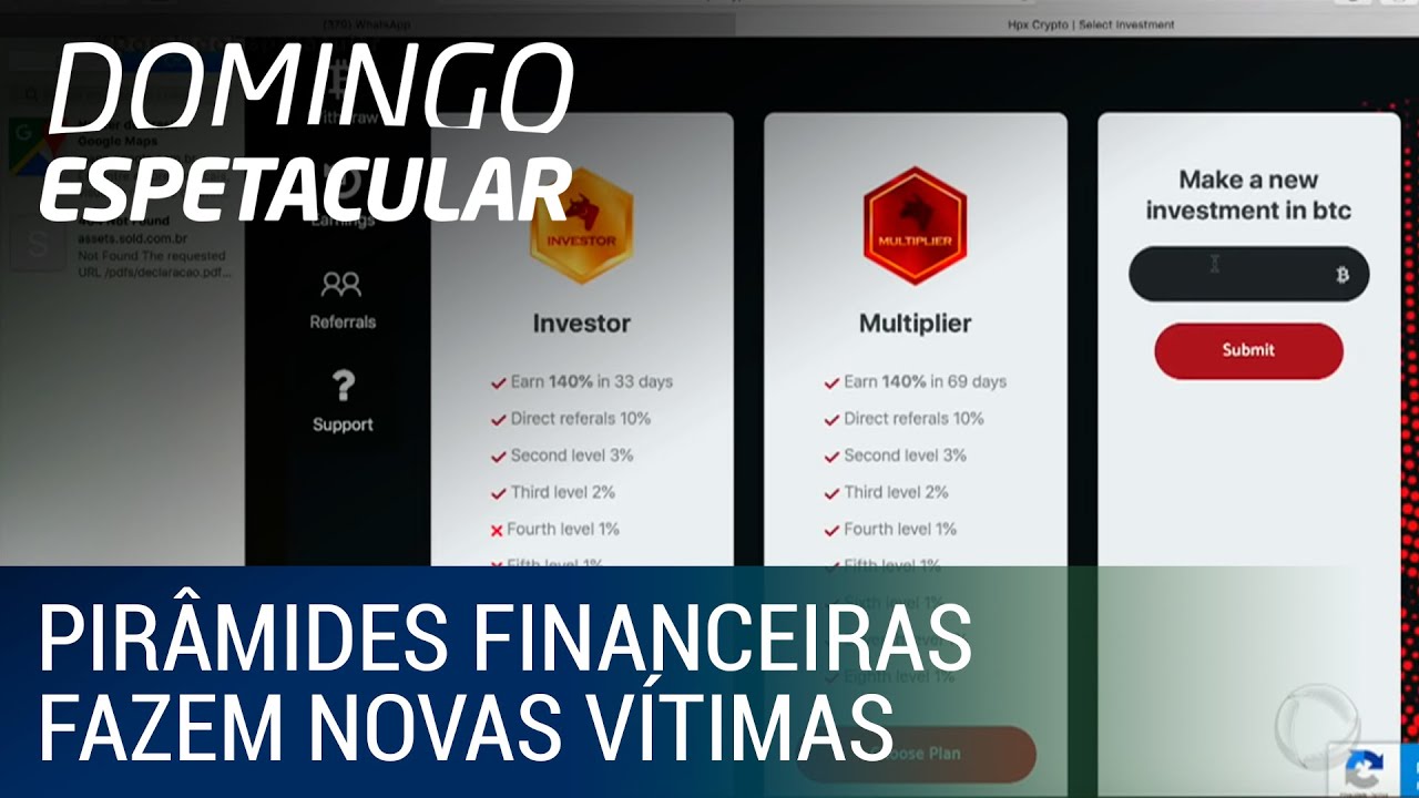 TV Record faz reportagem sobre pirâmide com bitcoin que lesou milhares de  investidores brasileiros