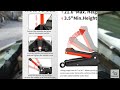 Review - Maxority 5-Ton (11000lbs) Low Profile Hydraulic Super Heavy-Duty Steel Floor Jac
