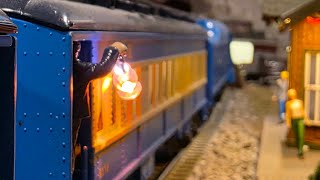 All Aboard! 🚂 Blue Comet Ride Along | Relaxing Model Train POV (Real Sounds, No Talking)