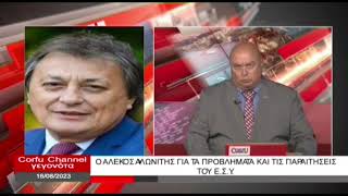 Παρέμβαση Αλ.Αυλωνίτη για παραιτήσεις ιατρών και ελλείψεις στο ΕΣΥ και το ΕΚΑΒ