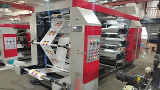 6 Colors Plastic Flexo Printing Machine