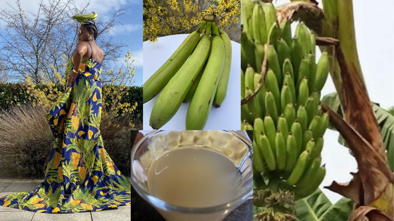 La banane verte / le plantain vert Top secret of our ancestors YouTube