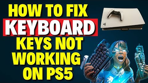 Hoe je toetsenbordtoetsen kunt repareren die niet werken op de PS5 [BESTE METHODE]