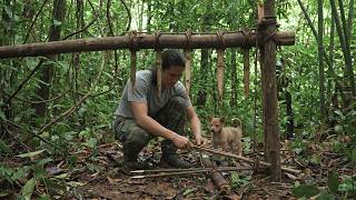 I Found Huge Wild Boar Tracks... So I Built This Trap | Survival Instinct | EP46